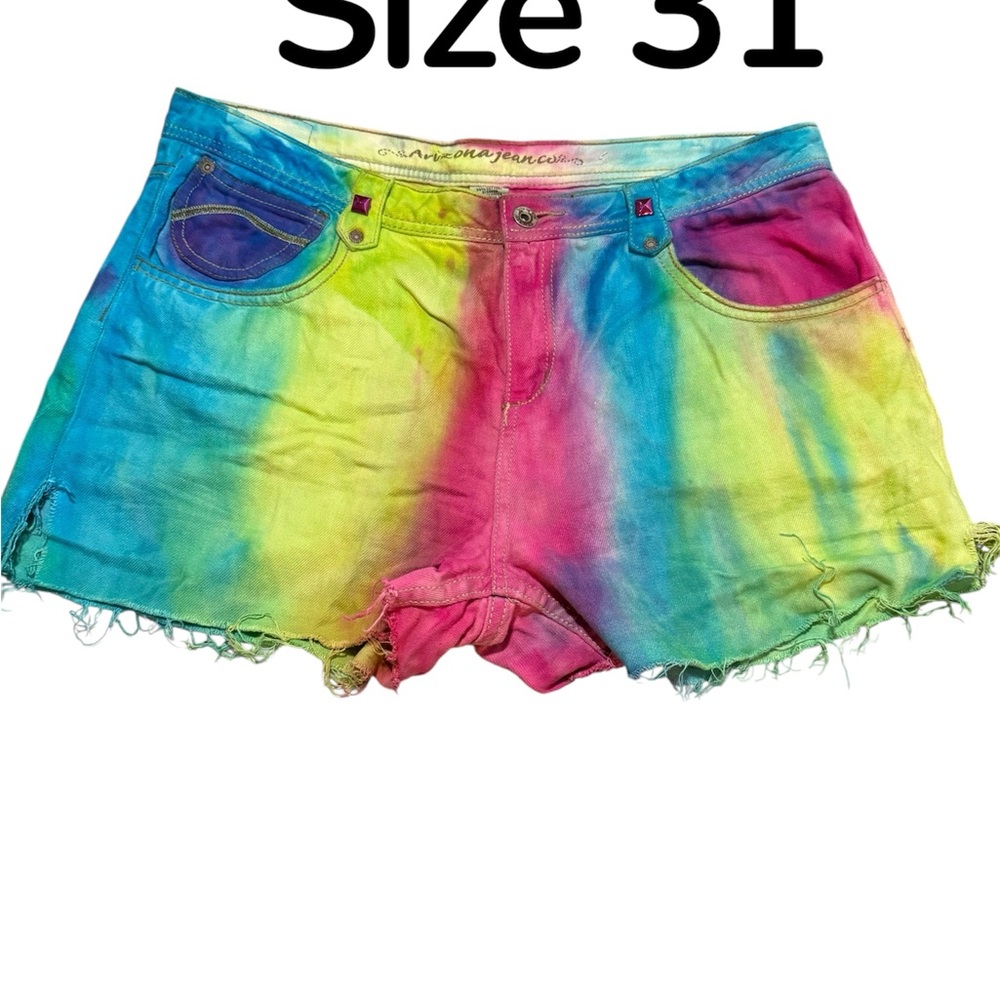 Arizona Jean Company Tie-Dye Jean Shorts